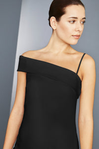 LW156 - Asymmetrical Sheath Dress