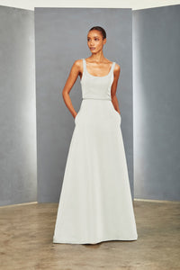 P350A - Scoop Neck Gown