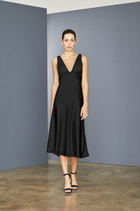LW153 - Bias Cut Satin Dress