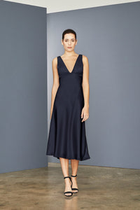 LW153 - Bias Cut Satin Dress