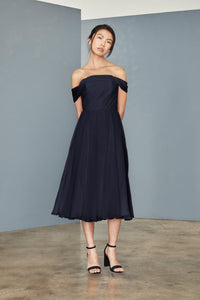 LW145 - Silk Chiffon Midi dress